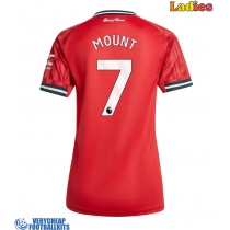 Manchester United Mason Mount #7 Replica Home Shirt Ladies 2025-26 Short Sleeve